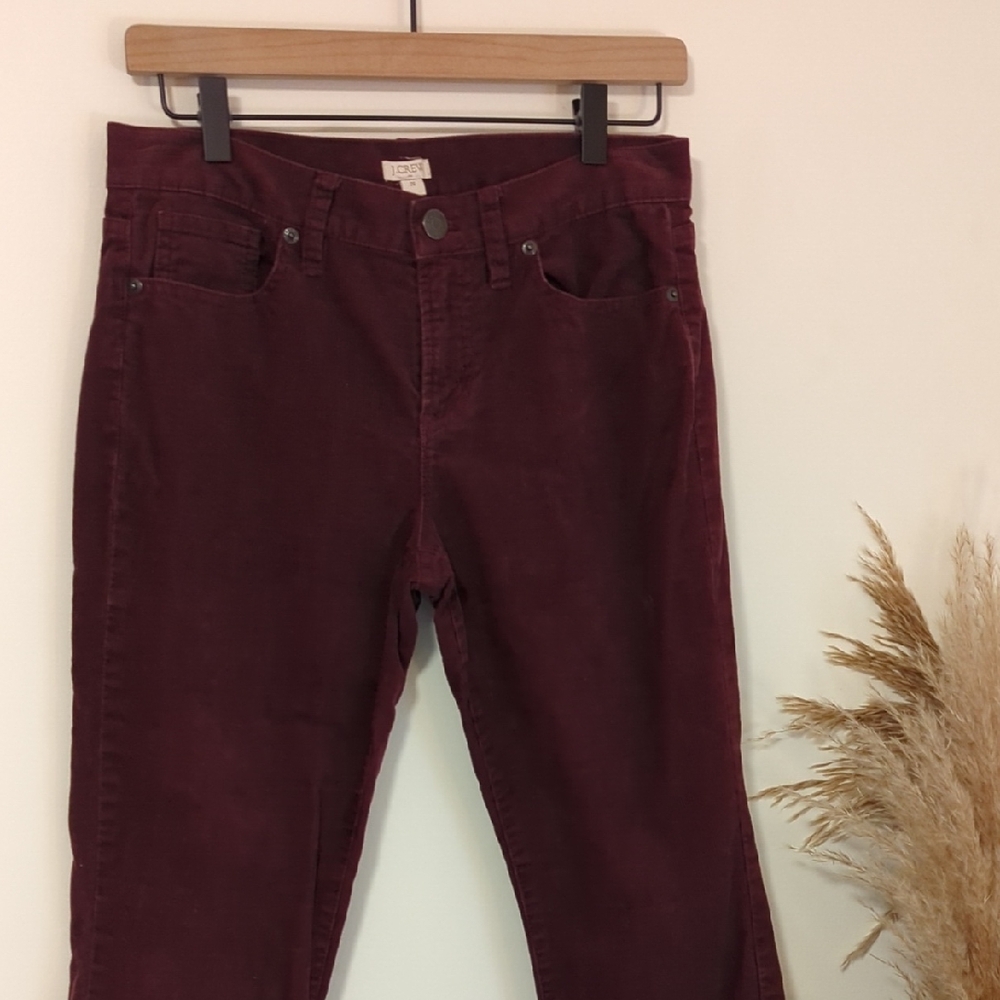 J.Crew Burgundy Cord Pants
